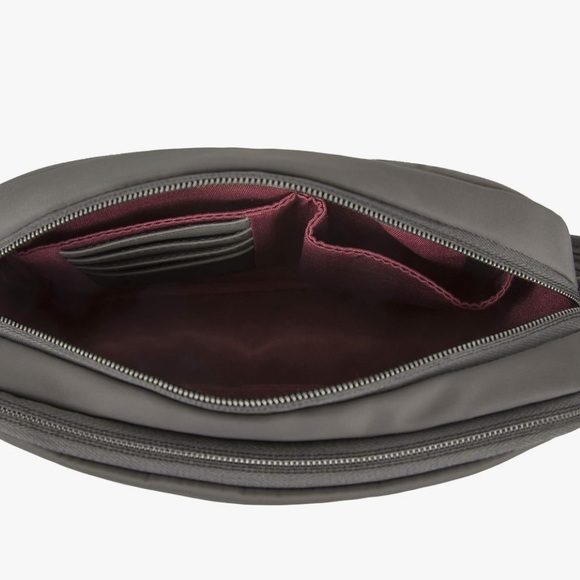 Travelon Anti-Theft Addison Dual Compartment Crossbody Bag, purse a RFID LED - Picture 3 of 8